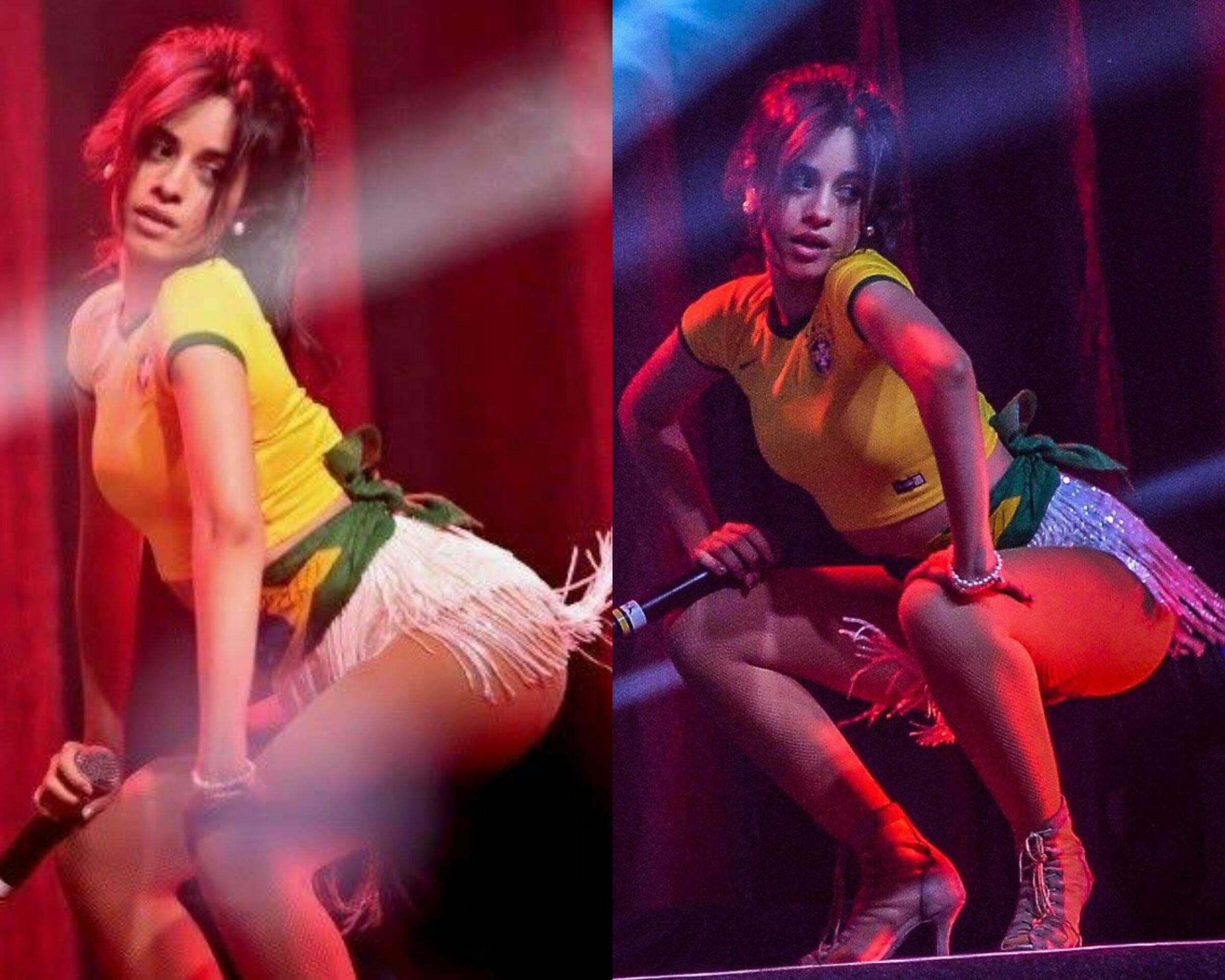 Camila Cabello ready to dominate cocks with her big booty.