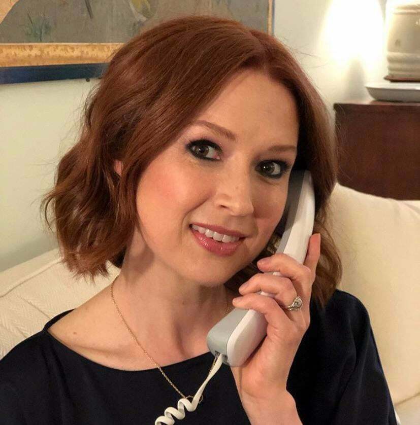 Ellie Kemper calling up some huge cocks to come over and fill her holes