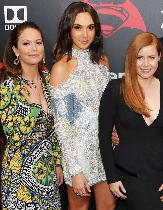 Pick one for 1. Sloppy blowjob cum in her mouth , 2. Rough pronbone anal creampie , 3. Rides you cowgirl creampie - Diane Lane, Gal Gadot, and Amy Adams