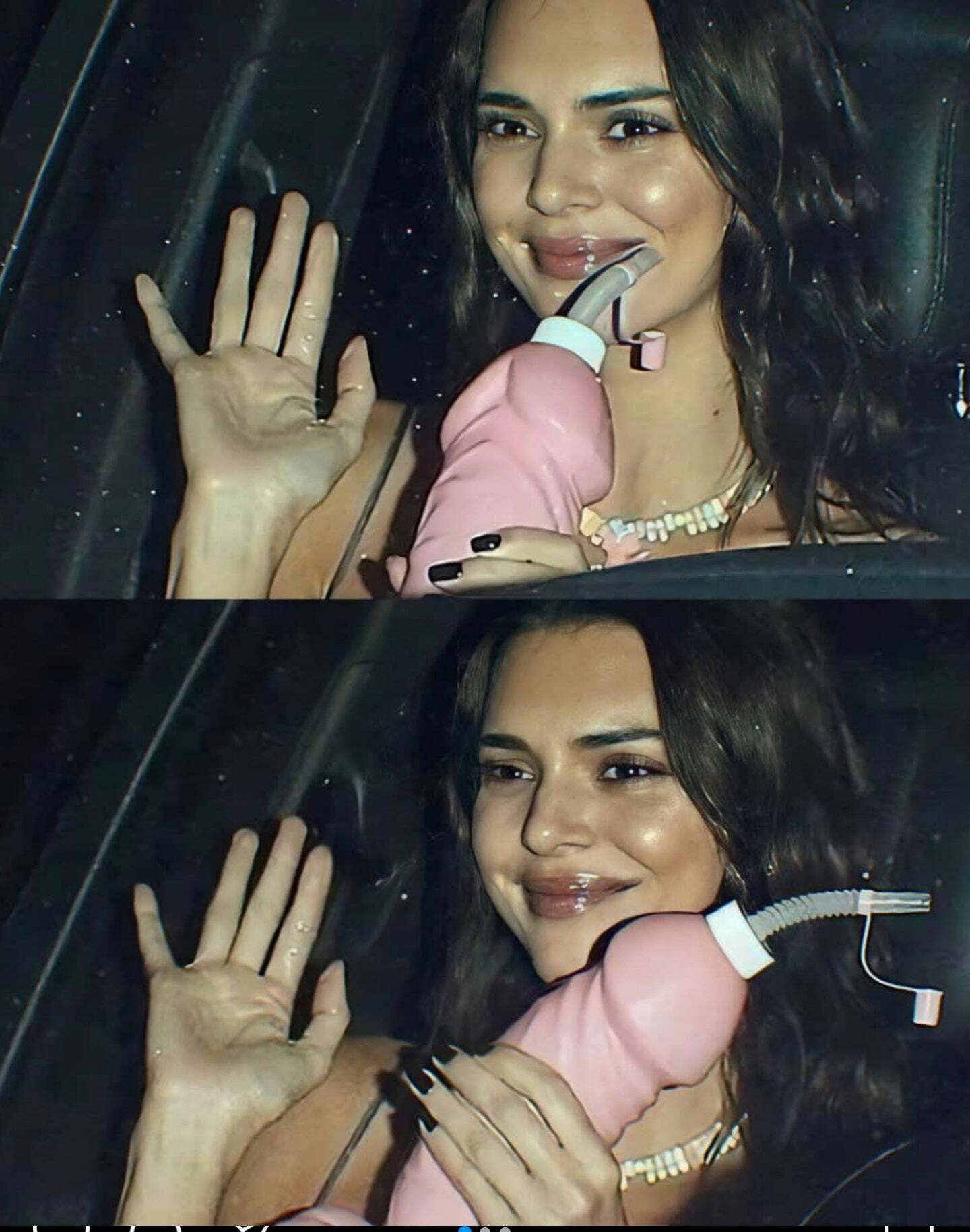 Neither the first nor the last time Queen Kendall Jenner's handling a 🍆 that big