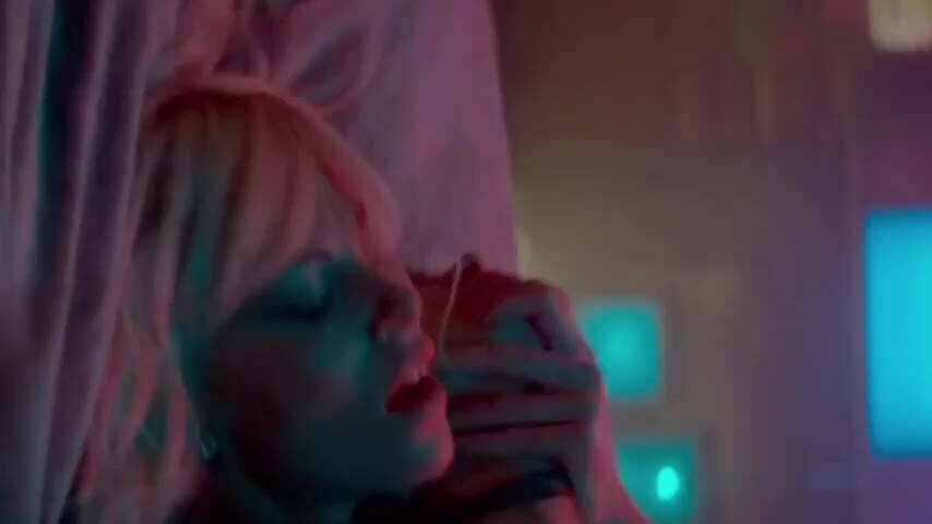 Charlize Theron and Sofia Boutella in Atomic Blonde