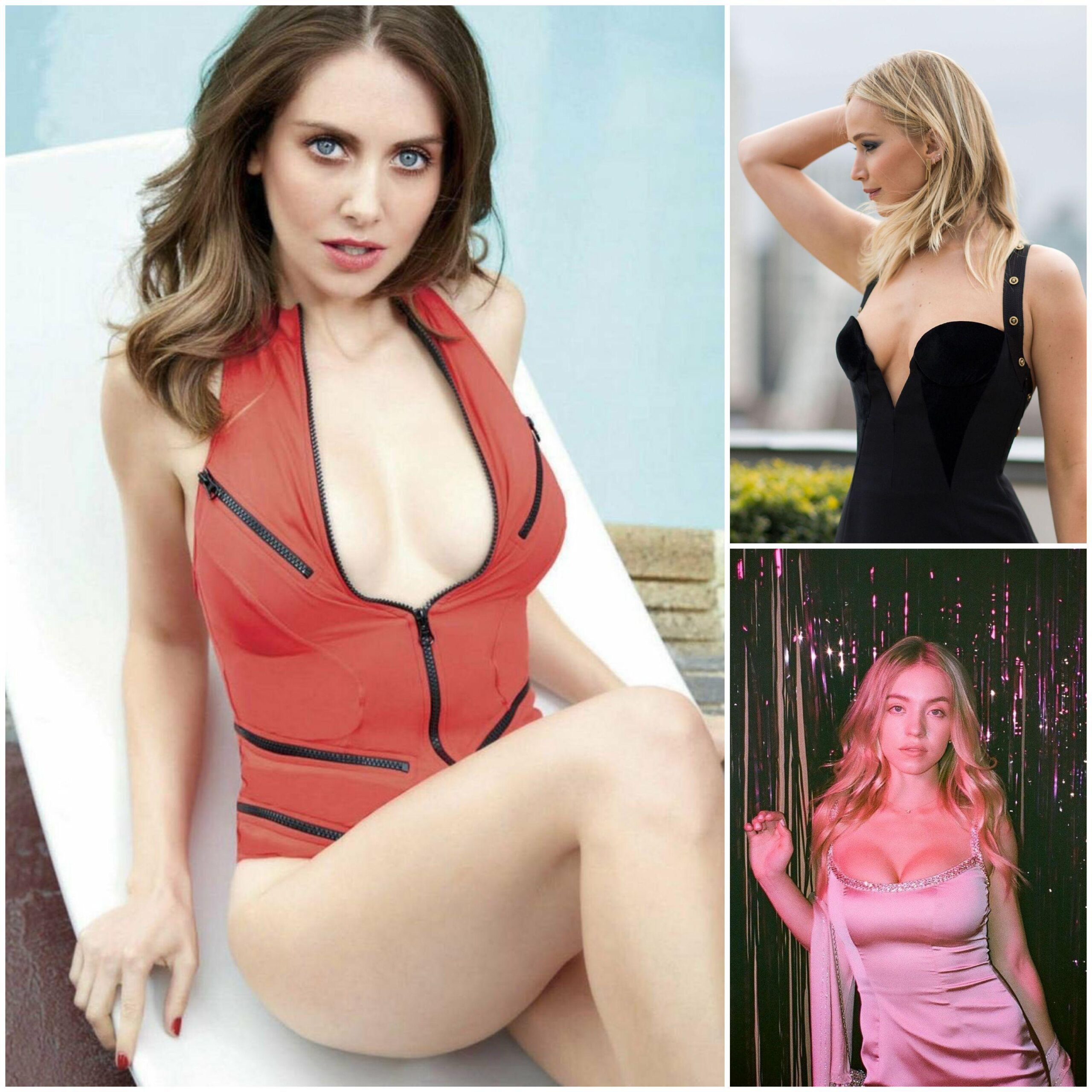 Please catfish me as sex goddesses Alison Brie Jennifer Lawrence