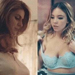 Sydney Sweeney or Alexandra Daddario, which scene was more iconic?