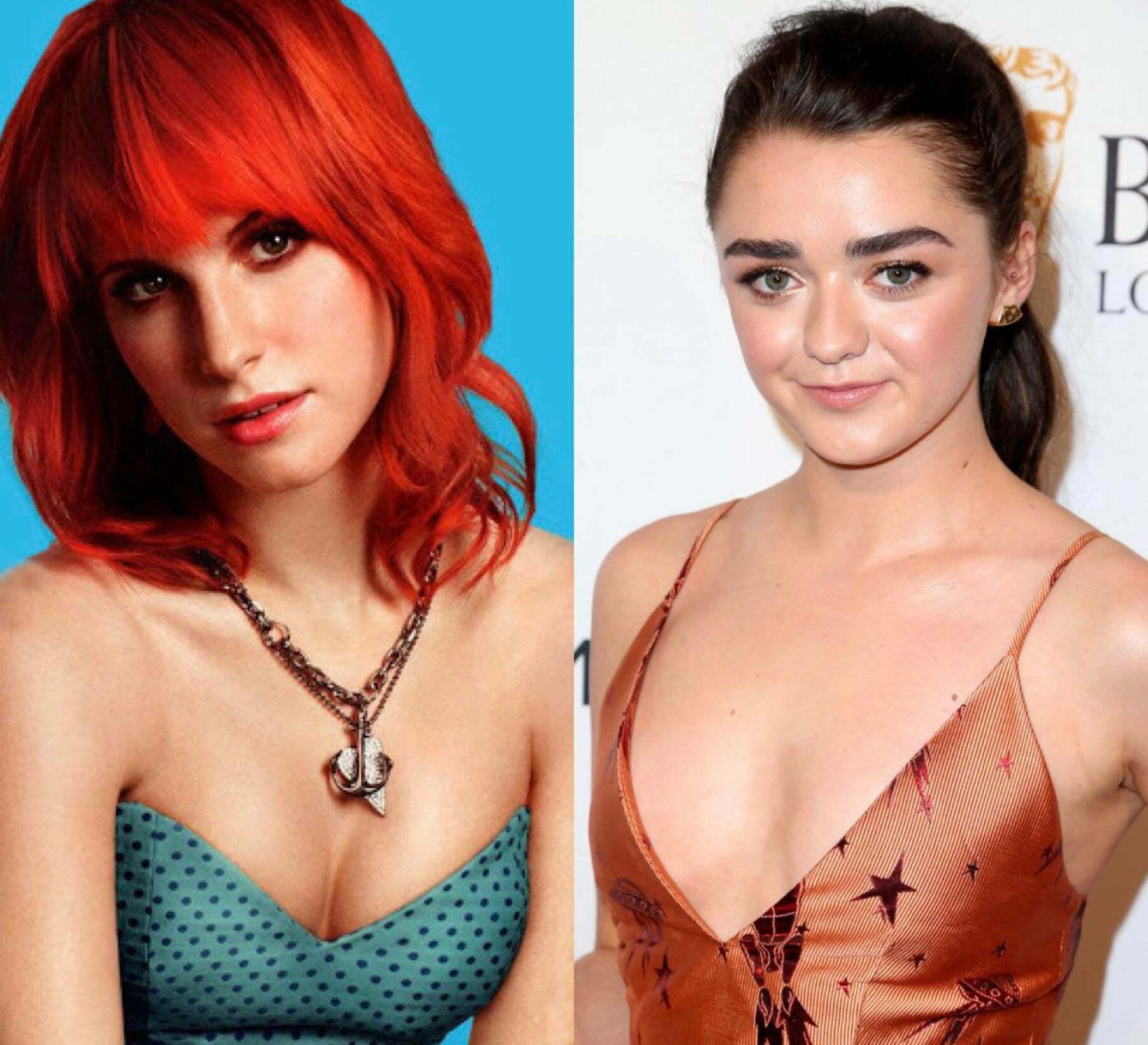 Battle of the Williams. Who is sexier Hayley Williams or Maisie Williams?