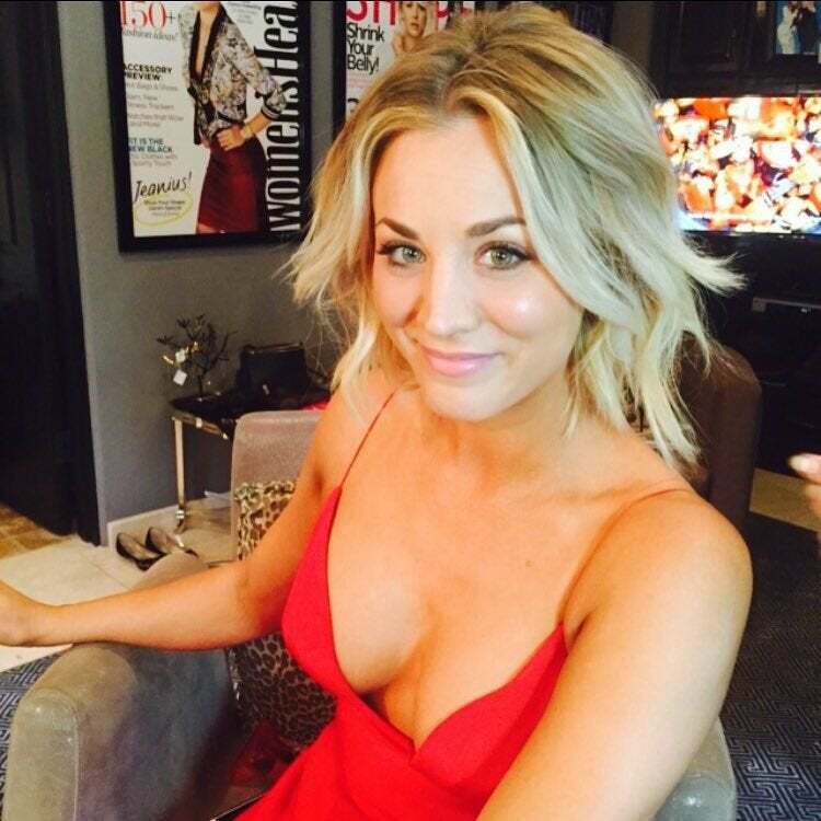 I get this feeling that Kaley Cuoco fucks a lot