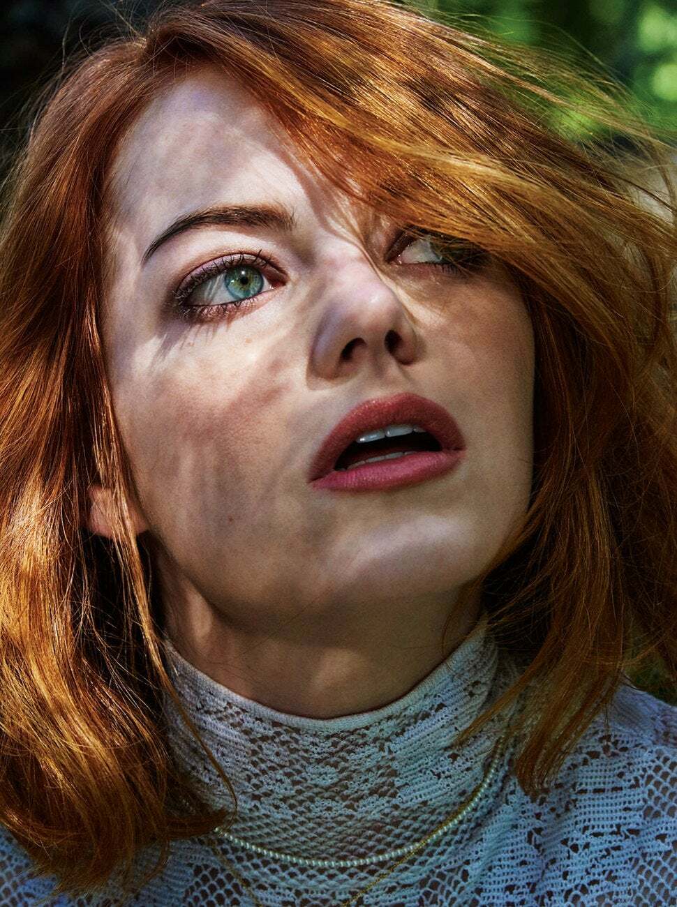 Imagine Emma Stone's pretty pale face getting fucked by BBC