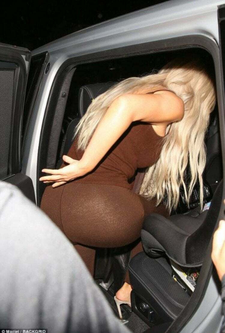 Kim Kardashian's huge booty should be fucked from every angle