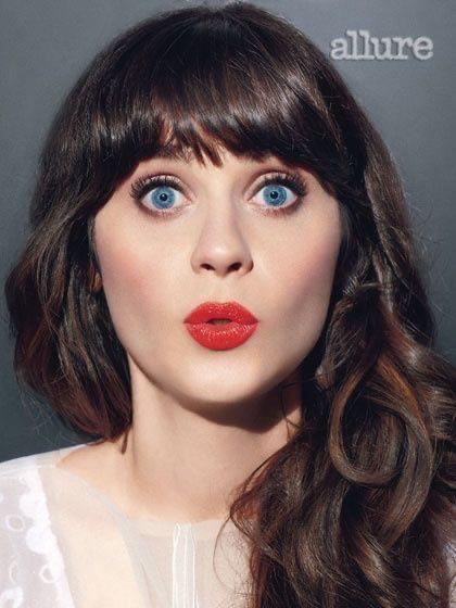 Zooey Deschanel ready for you to cover her face with jizz!