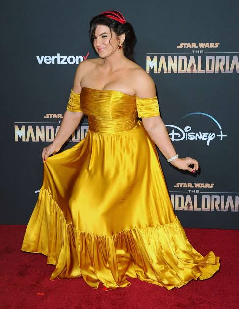Gina carano looking like a sexy Disney princess