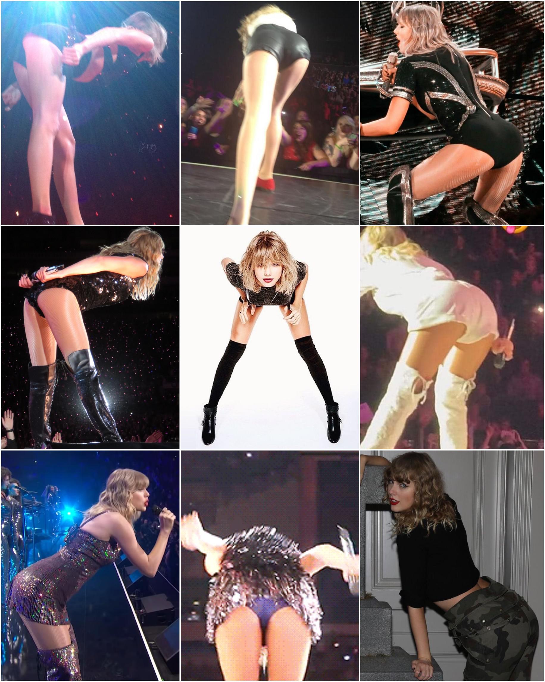 Taylor Swift bending over