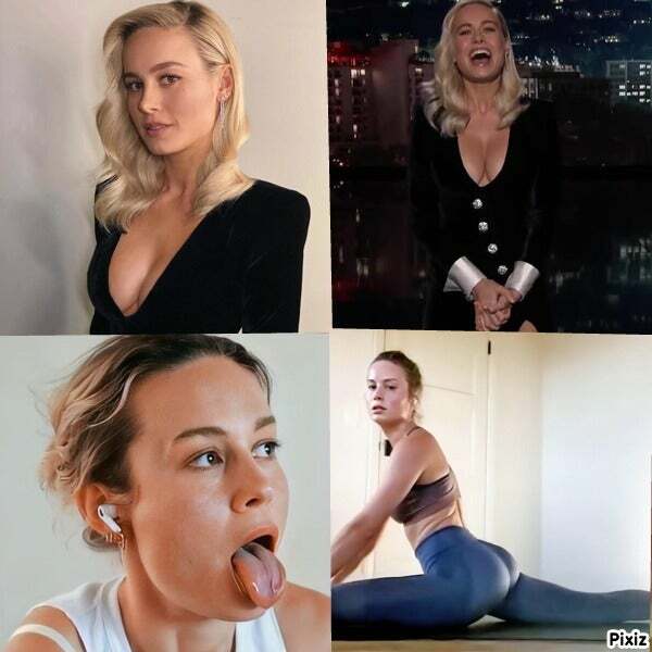 When she realized she couldn't get the attention with her acting, Brie Larson turned herself into a mindless fuck object