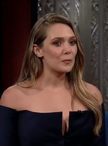 Elizabeth Olsen just makes me want to pound her holes