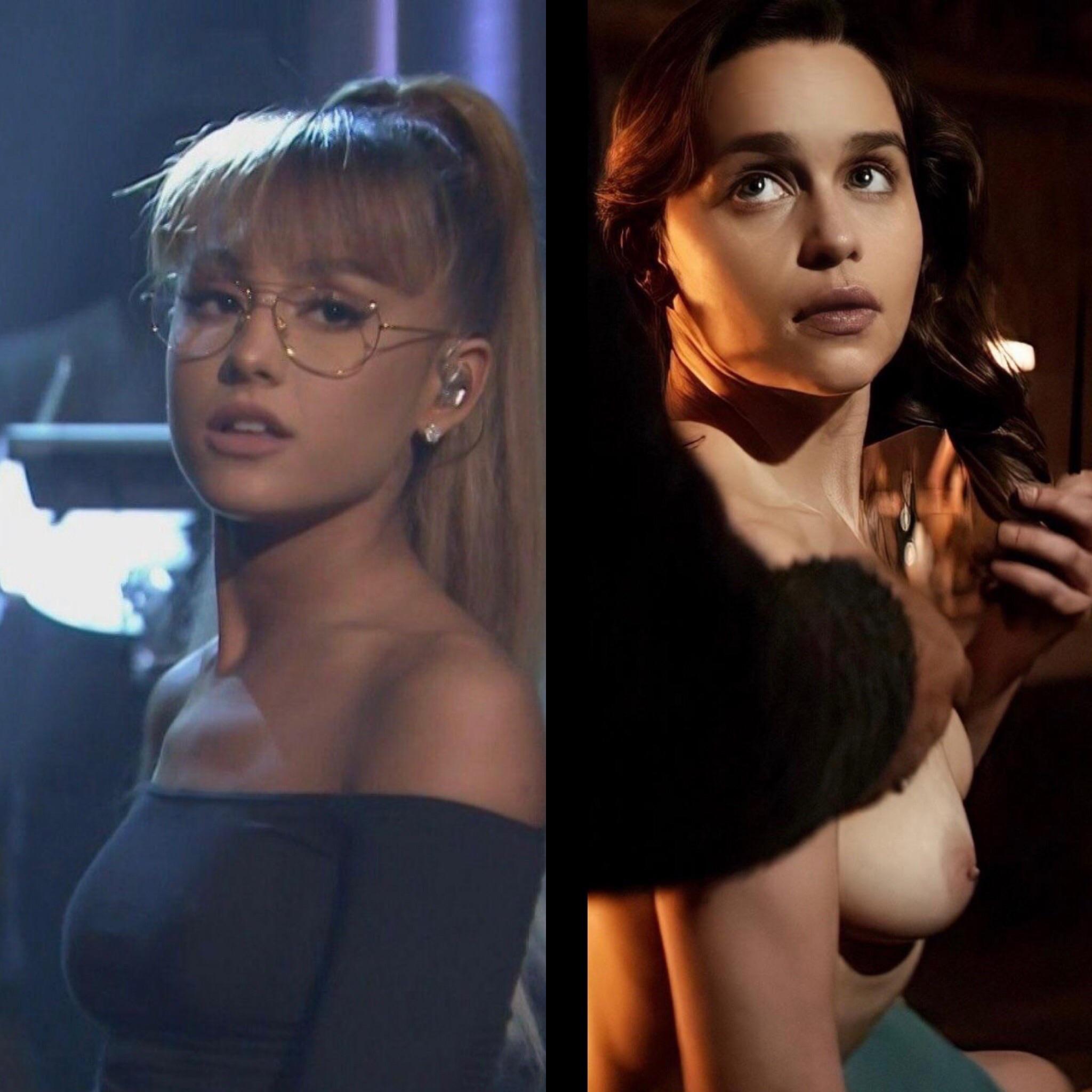 Who would give the best head out of these two. Ariana grande or Emilia Clarke