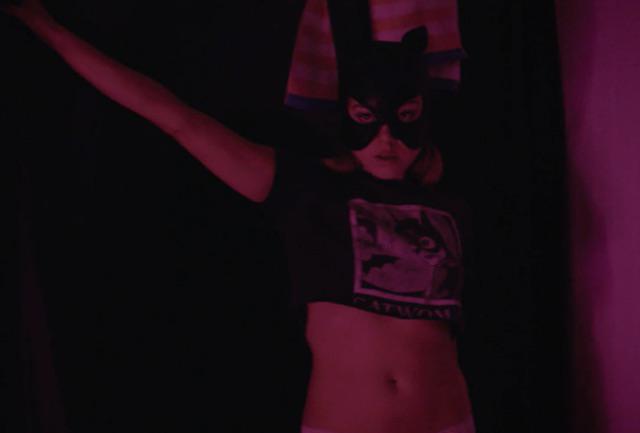 Aubrey Plaza as Catwoman wanting you to eat her pussy