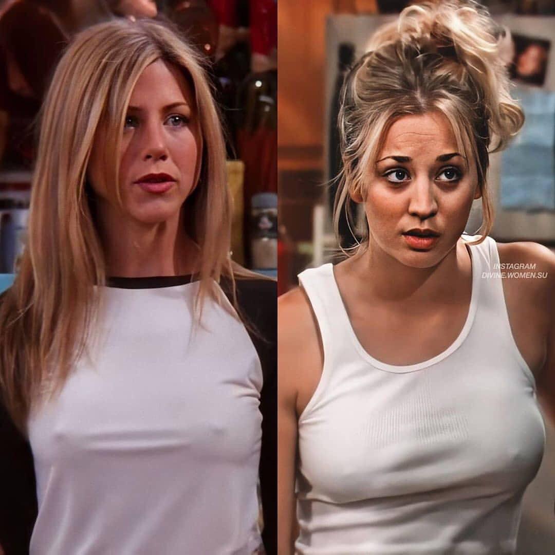 Jennifer Anniston or Kaley Cuoco