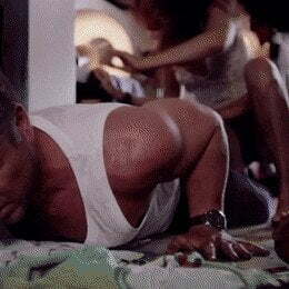 Maggie Q bony-ass plot in Death of Me