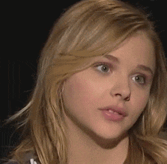 chloe grace moretz expressions 🤤