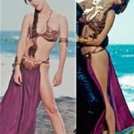 Nostalgia fap for Carrie Fisher's tight body in the Slave Leia outfit.