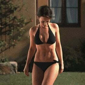 Lacey Chabert fit abs plot in Imaginary Friend