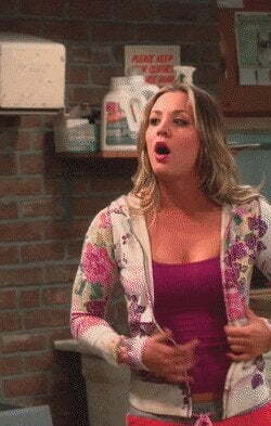 Kaley Cuoco from The Big Bang Theory S07E11