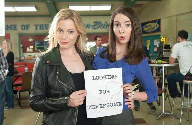 Gillian Jacobs and Alison Brie looking for a threesome with you. What would you do with them?