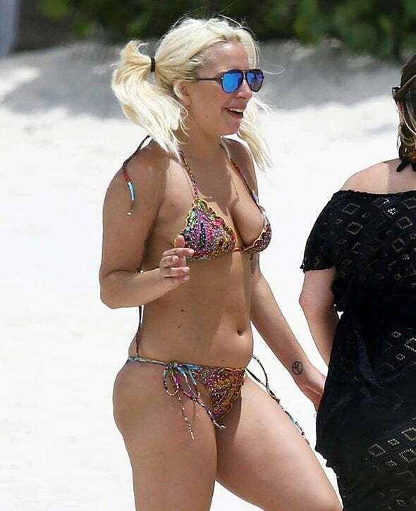 lady gaga in bikini