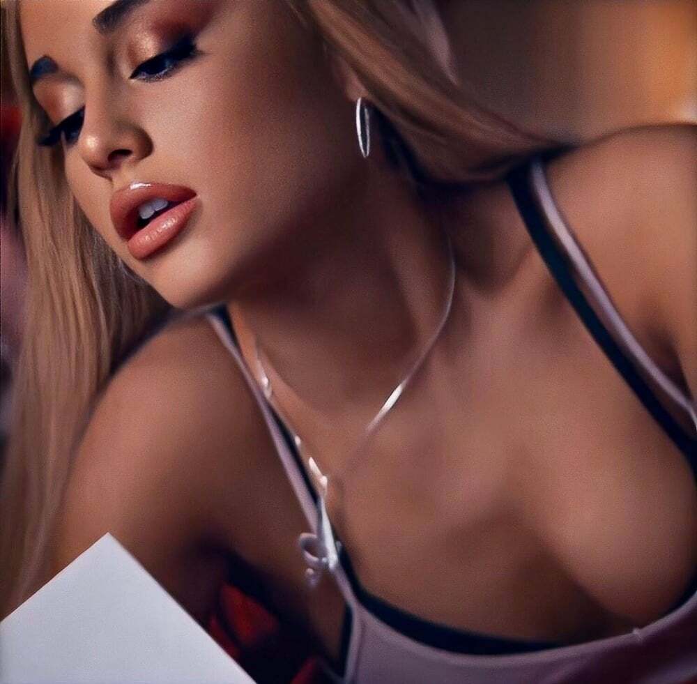 Ariana Grande always makes me swallow my own cum