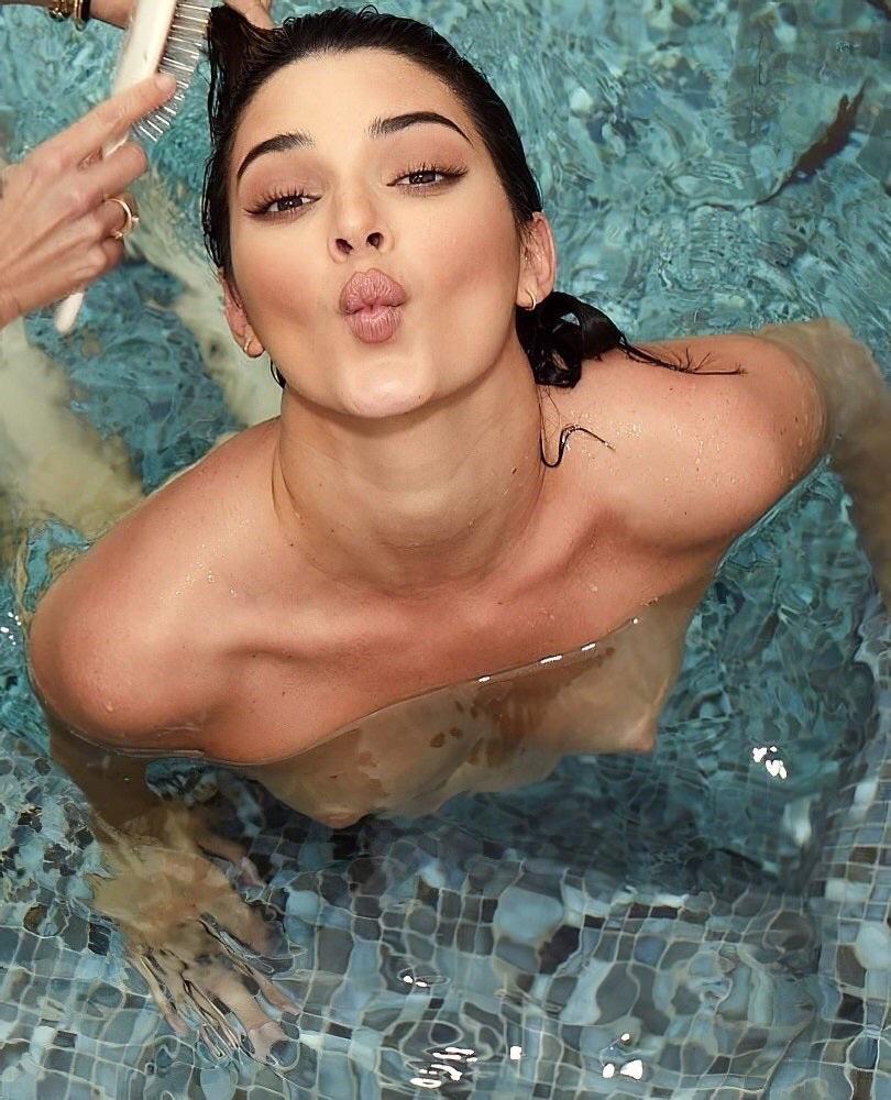 Kendall Jenner being a tease