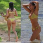 Nina Dobrev needs help getting out of this bikini