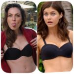 I like to compare tits sizes, in this case Alexanda has tits so much bigger than Gal Gadot, when they wear the same bra