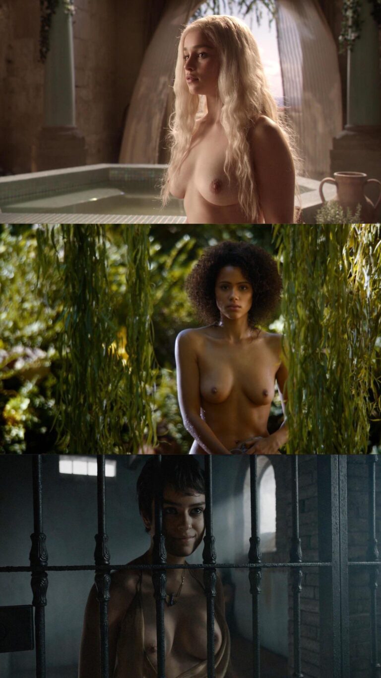 My Got Trifecta Emilia Clarke Nathalie Emmanuel Rosabell Laurenti