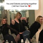 Dakota and Elle Fanning are out for a party. Would you like to use their bodies somewhere on the party or back in their hotel suite? Maybe turn both of them into aunts ...