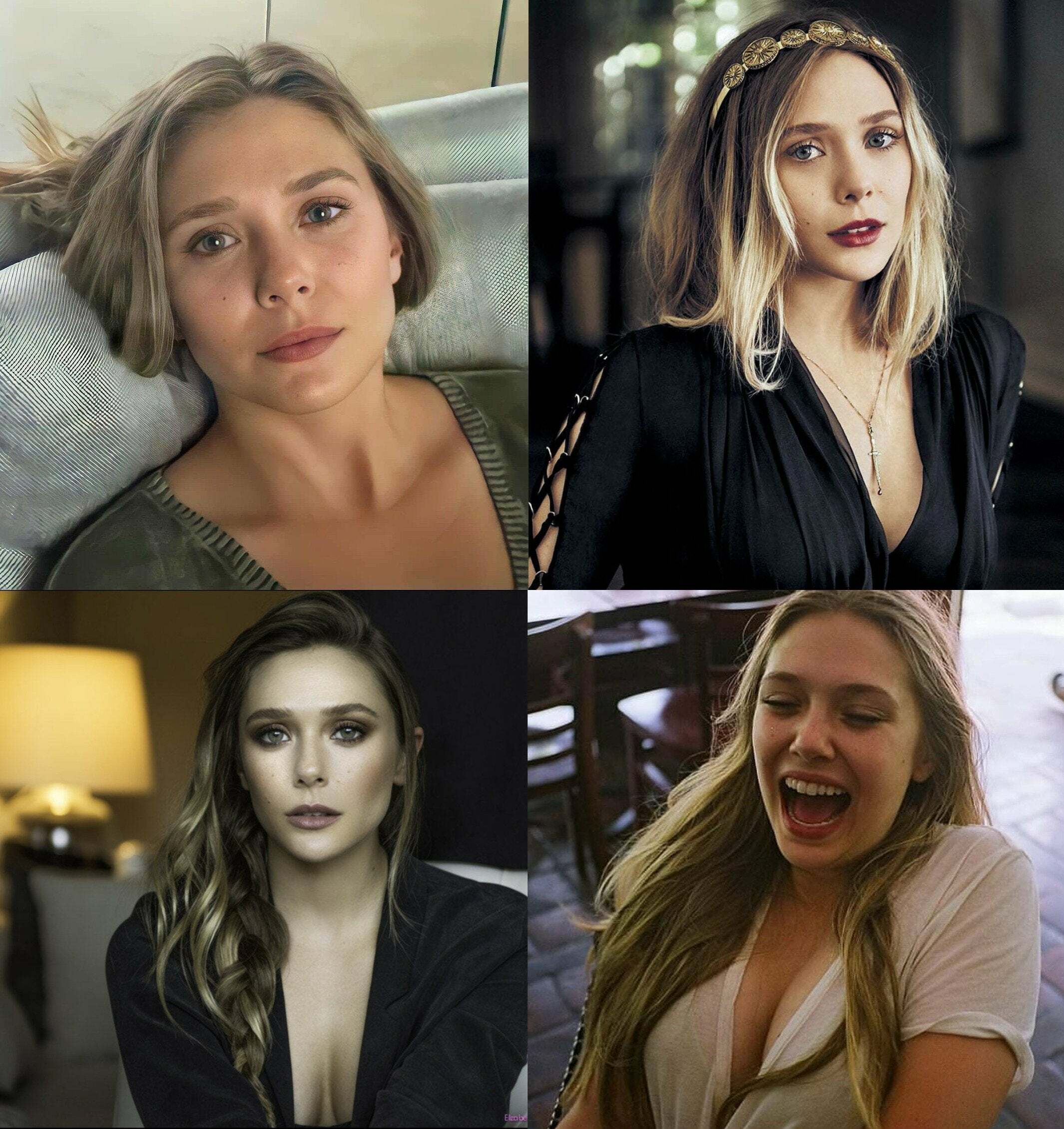 Elizabeth Olsen's perfect face for scientific research