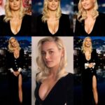 Brie Larson is doing another talk show and she is wearing her iconic sexy black dress. She knows it turns all the men on in the audience and also the producers. What would you do to Brie?