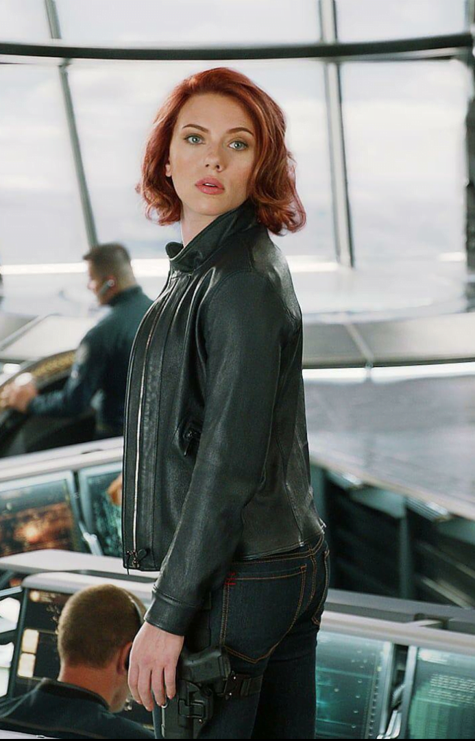 Natasha being called to Furys office for some stress relief