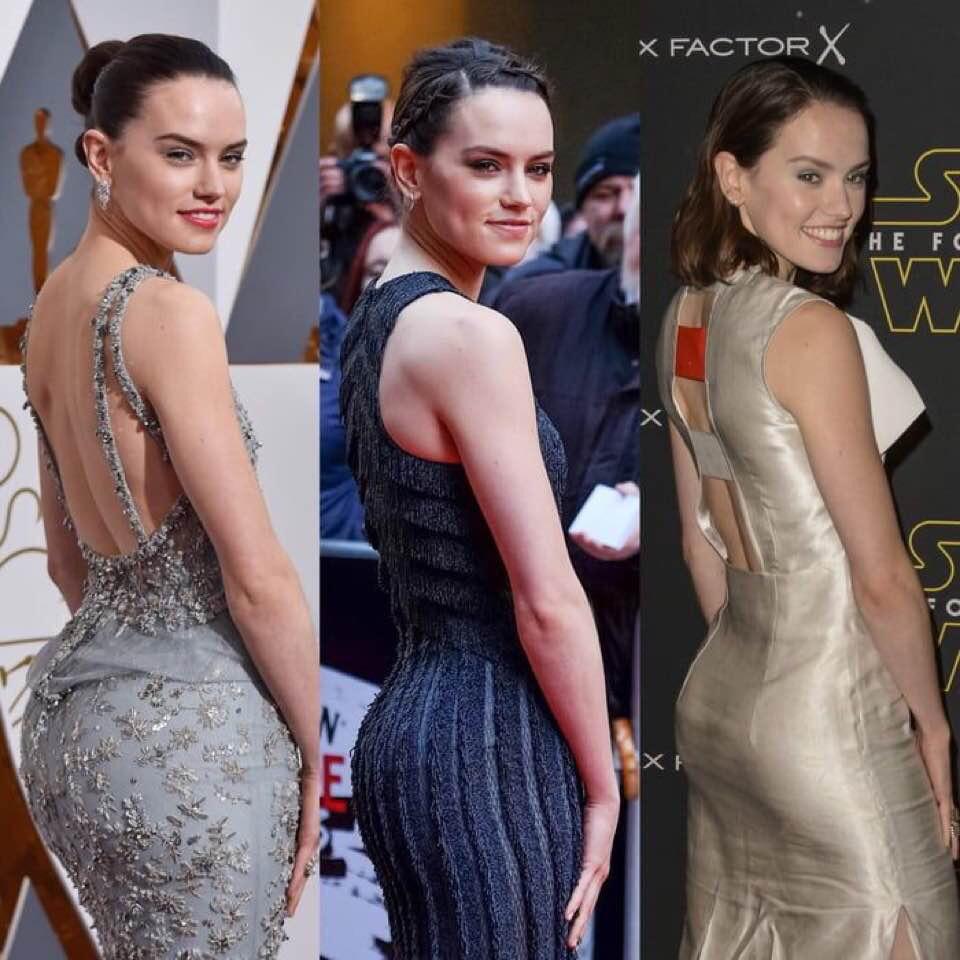 Daisy Ridley ready to be gangfucked at every premier