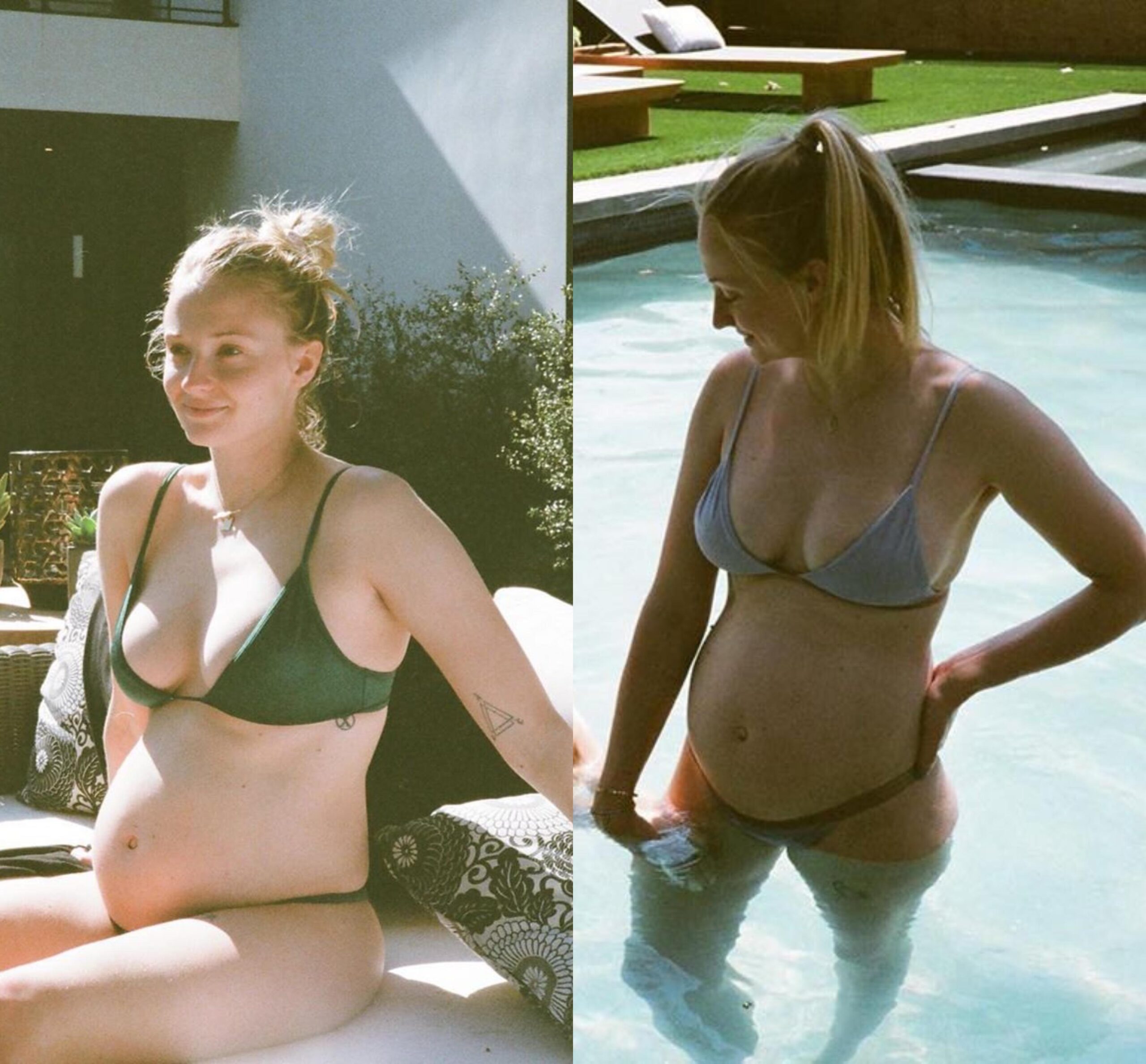 Sophie Turner has a perfect pregnant body