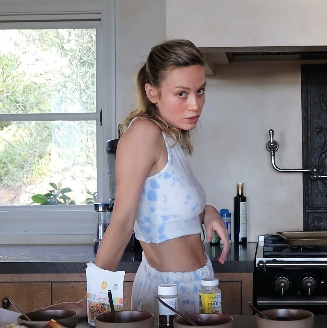 Wish I had a fit girlfriend like Brie Larson