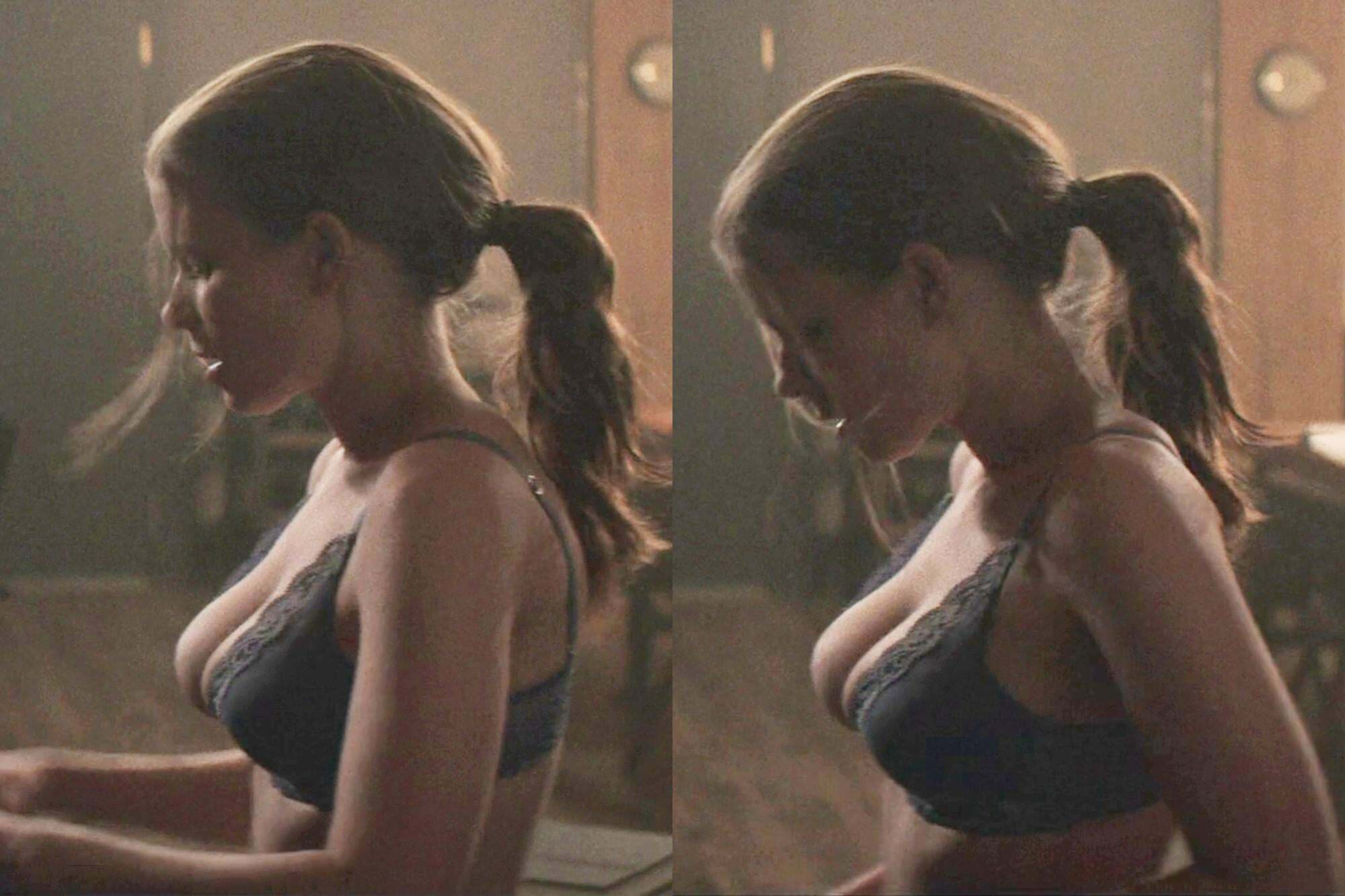 Kate Mara looking busty