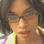 Rosario Dawson has a nice long tongue to play with