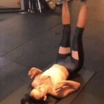Nina Dobrev showing off her camel toe at the gym