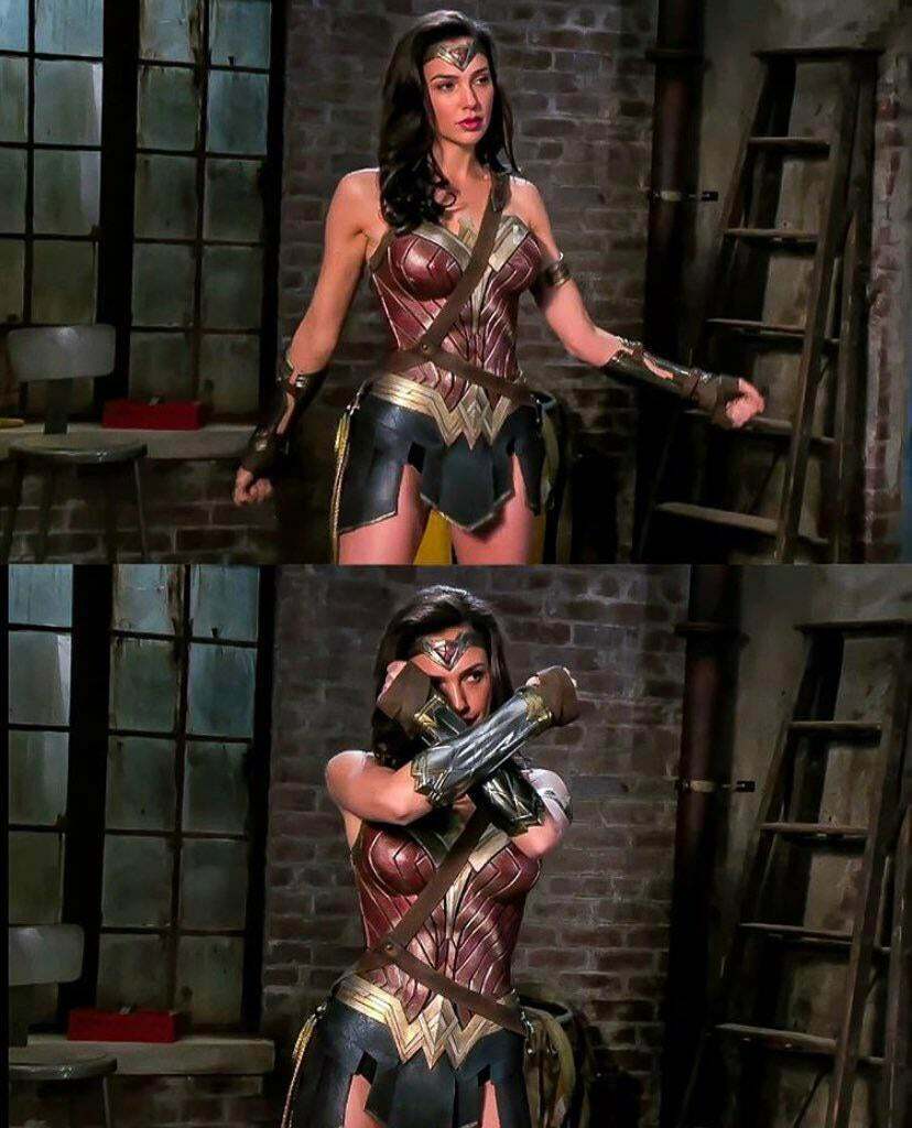 Gal Gadot as Wonder Woman is pure sex appeal and nothing else