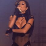 Nicole Scherzinger's huge tits jiggling