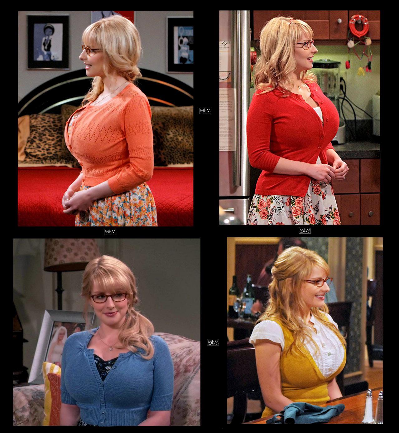 Let’s just say Melissa Rauch knows how to fill out cardigans...