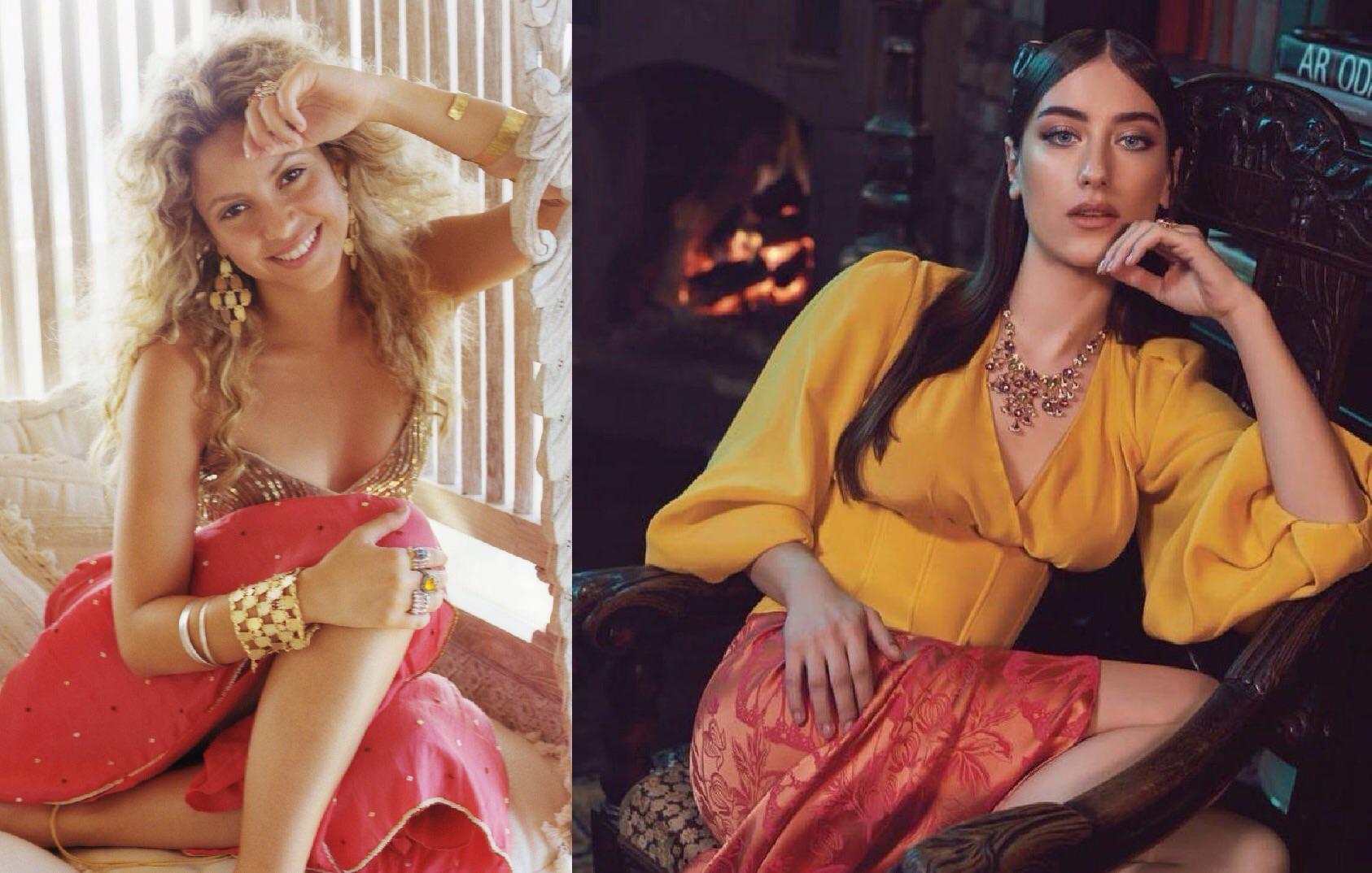 I jerk off to Shakira and Hazal Kaya so much