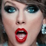 Taylor Swift's mouth is just a moving target for a messy facefuck