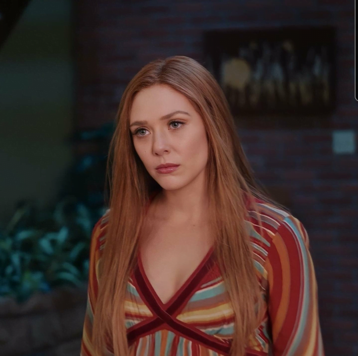 Elizabeth Olsen upset at you for getting her pregnant again