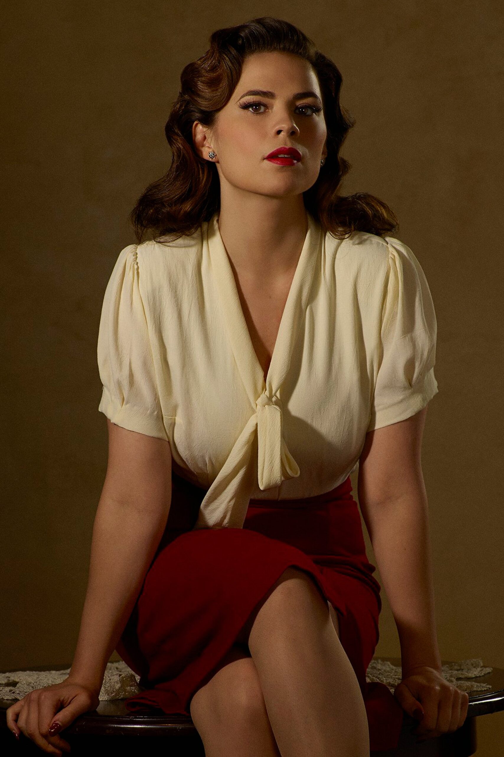 Hayley Atwell would have made a great 1940s pin up model