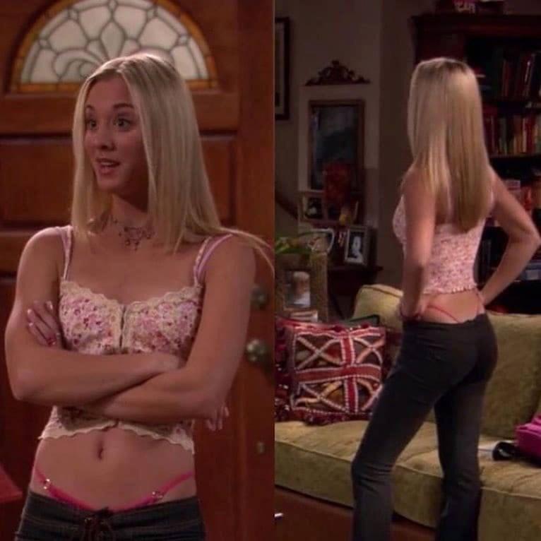 Kaley Cuoco I think shes overrated but damn that ‘90s style