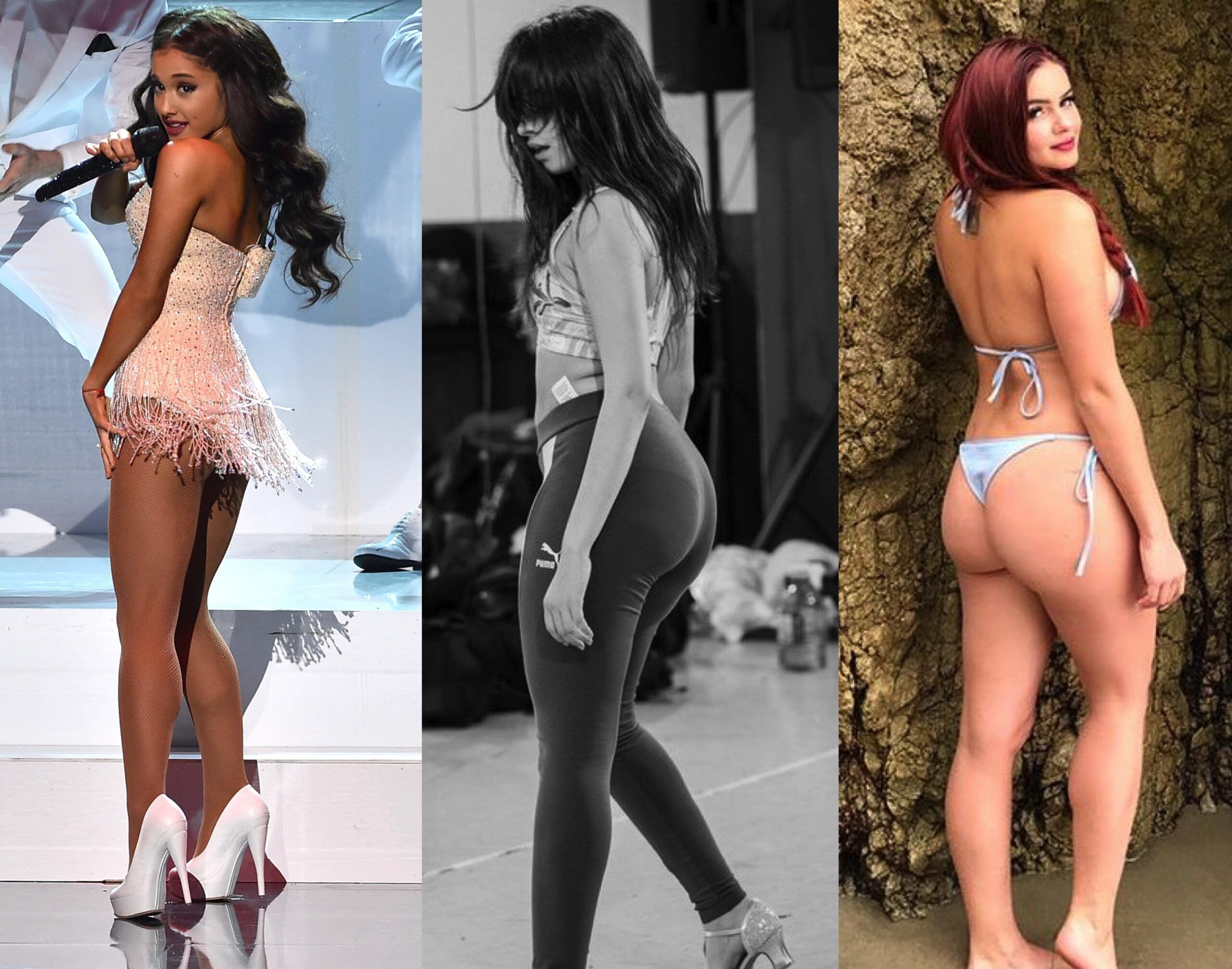 You can only fuck one of these asses Ariana Grande, Camila Cabello, Ariel Winter pic